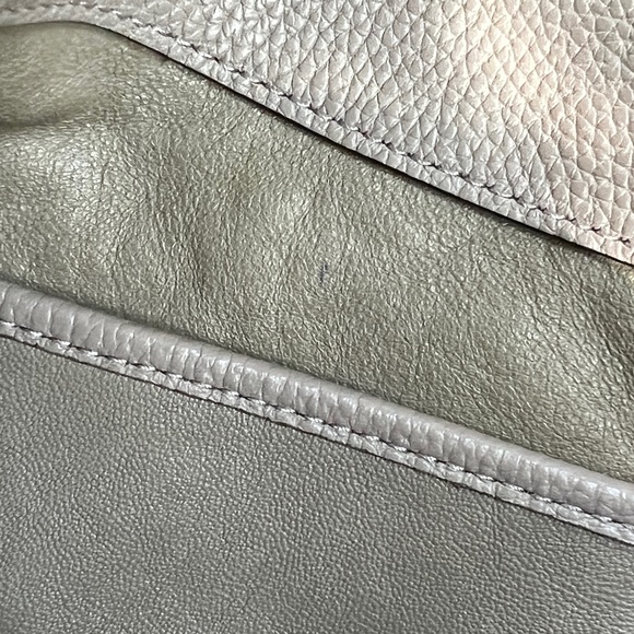 **RARE** Ivory Coach Fringed Nomad Hobo - Picture 13 of 15